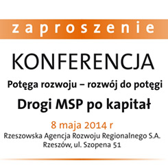 Potga rozwoju - rozwj do potgi. Drogi MSP po kapita