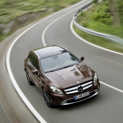 Mocny i stylowy Mercedes GLA
